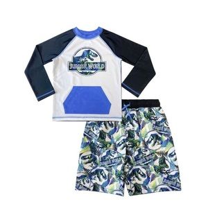 Universal Jurassic World Boy’s 2-Piece Swimwear Set